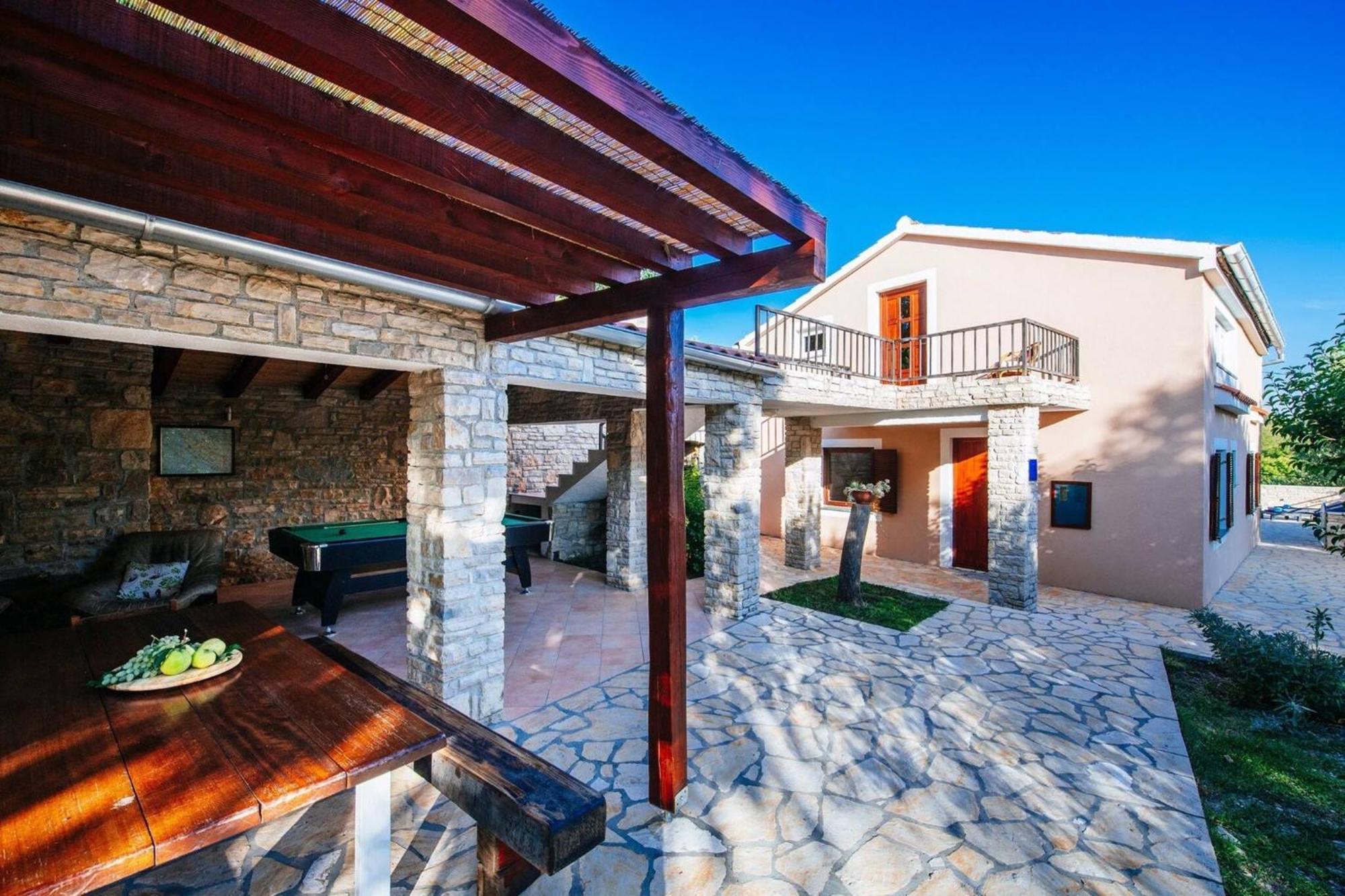 בנקובאץ My Dalmatia - Holiday Home Korlat With Private Pool מראה חיצוני תמונה