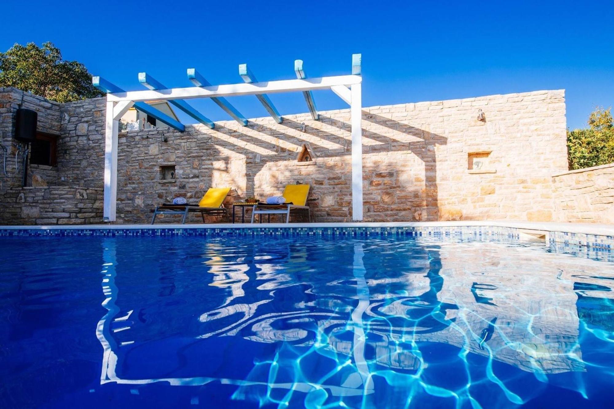 בנקובאץ My Dalmatia - Holiday Home Korlat With Private Pool מראה חיצוני תמונה